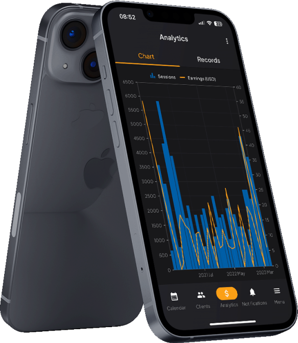 Analyse earnings & bookings