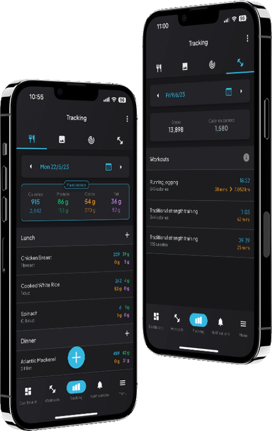 Nutrition and body tracking