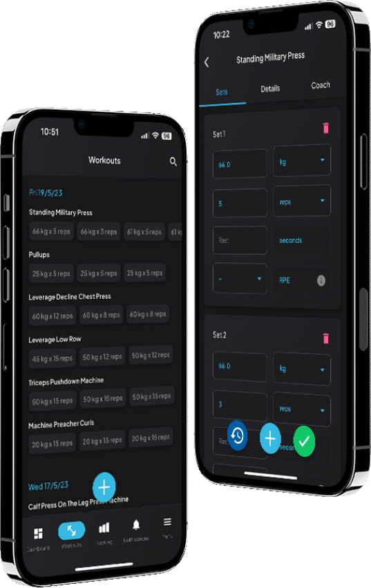 Comprehensive workout tracking